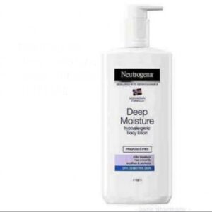 Neutrogena Deep Moisture Body Lotion – 400ml (Fragrance-Free)