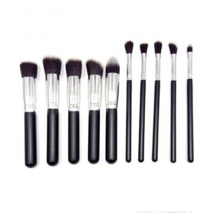 Lilyz 10pcs Makeup Brush Set – Black