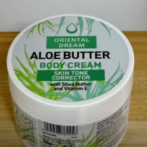 Oriental Dream Aloe Butter Body Cream – Skin Tone Corrector with Shea Butter & Vitamin E (500 ml)