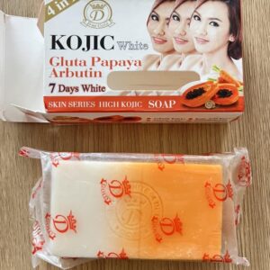 Kojic White Gluta Papaya Arbutin Soap – 4 in 1 Whitening